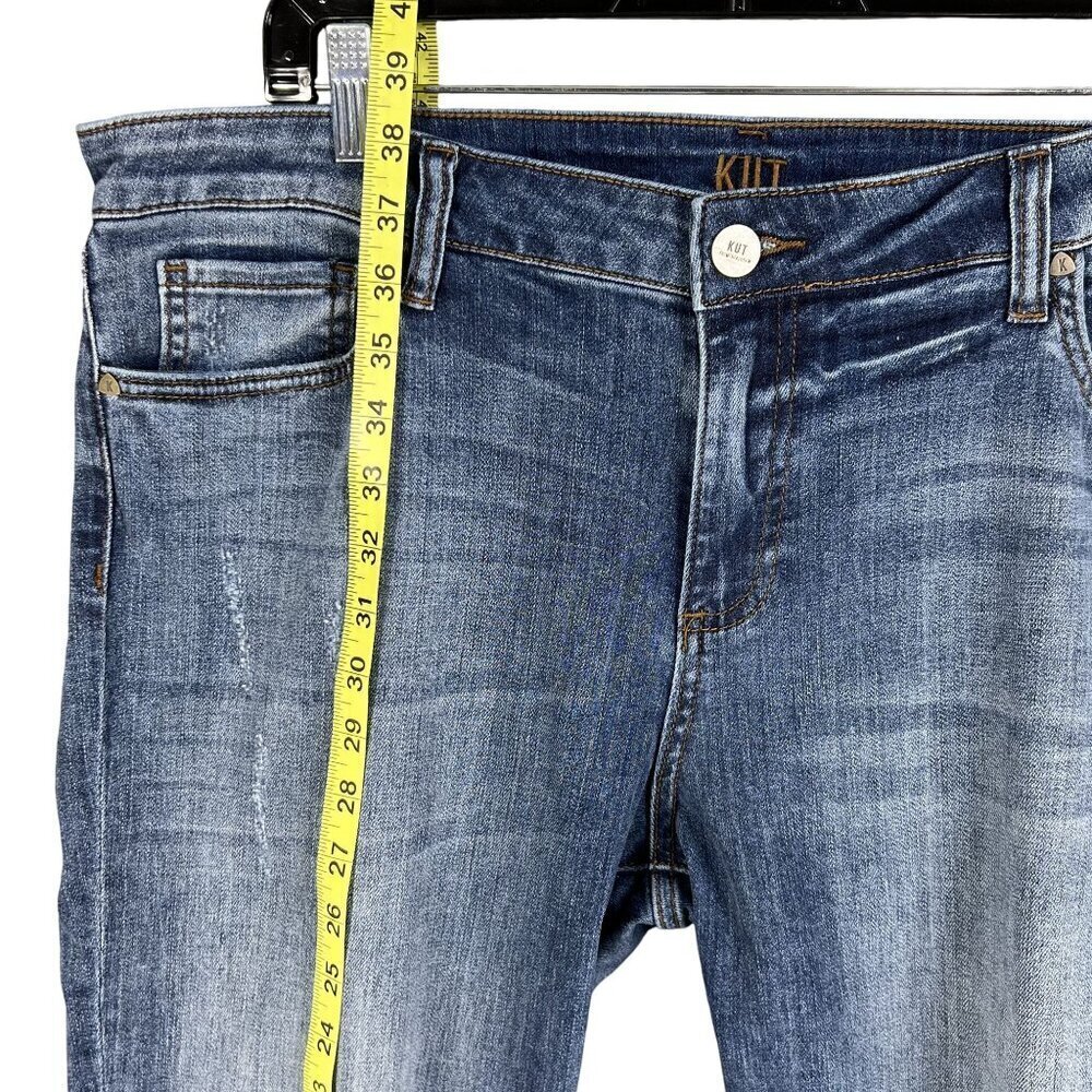 Kut From The Kloth NWT Women 16 Ankle Straight Leg High Rise Jeans Bum Friendly - Picture 11 of 16